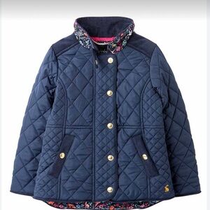 Joules Girls Quilted Jacket 6